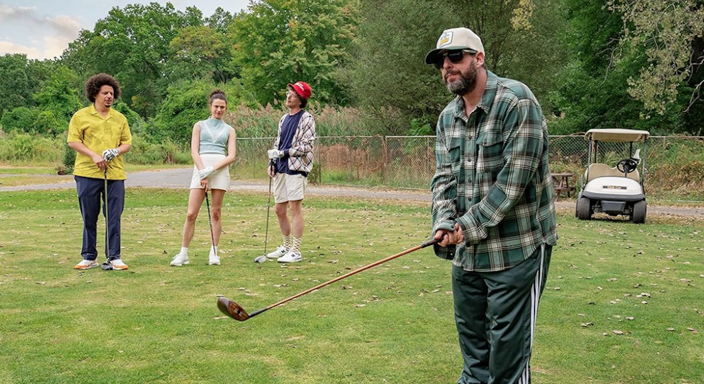 The official movie poster for Happy Gilmore 2 (2025), with Adam Sandler as Happy Gilmore.